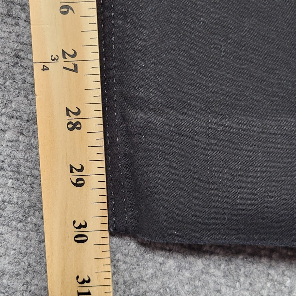 DIESEL MEN'S SLIM CHINO BLACK BUTTON FLY BELT LOOPED PANTS MEN'S SIZE 40W x 30L - Picture 10 of 16